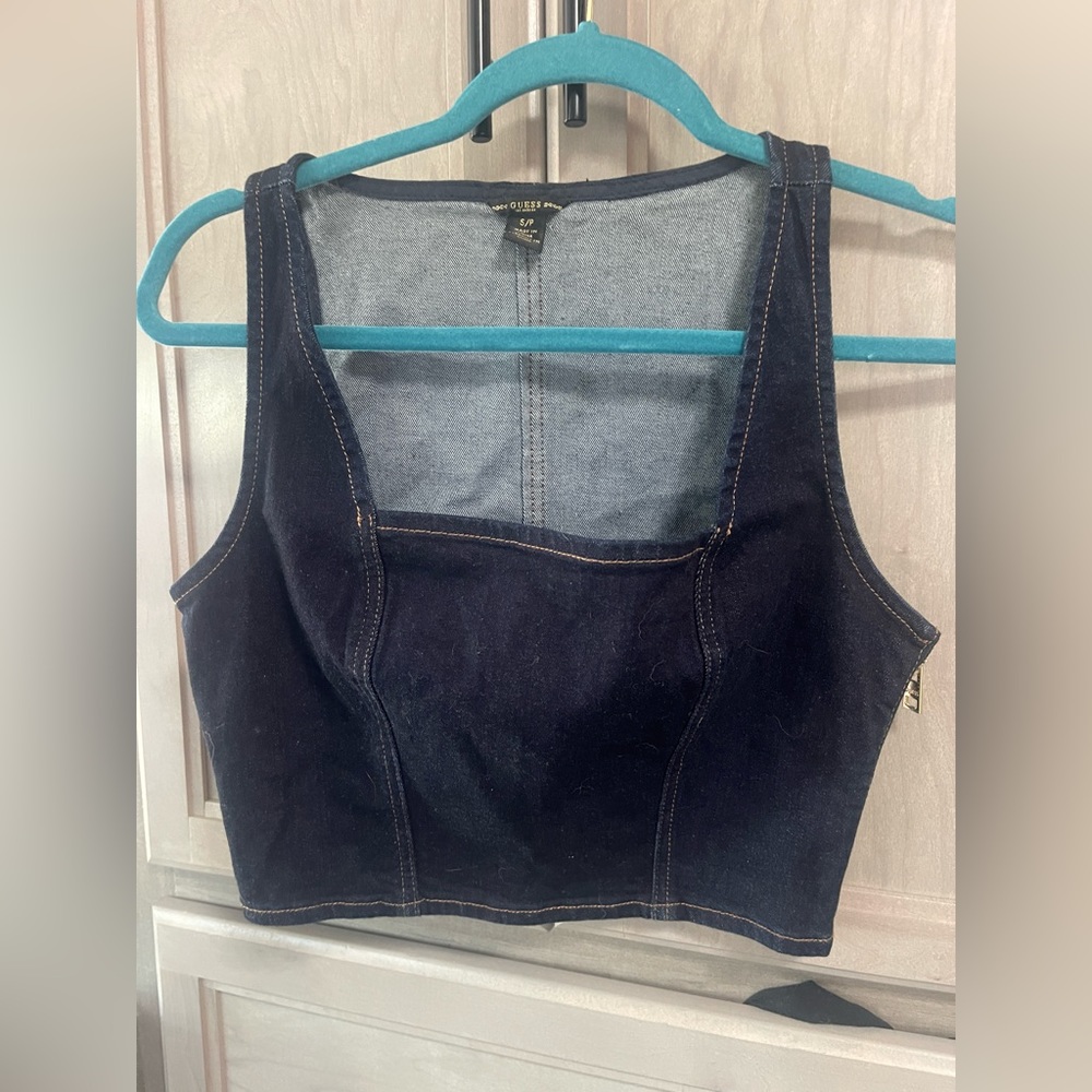 Guess Corset in denim